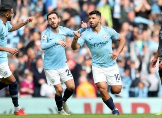 เรือโชว์โหดเปิดบ้านยำเบิร์นลี่ย์ 5-0 ขึ้นจ่าฝูงหล่อๆ