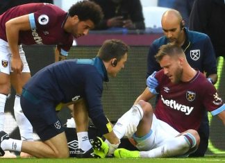 ยาร์โมเลนโก ปิดเทอมหลังเอ็นข้อเท้าฉีกเกมค้อนพ่ายไก่