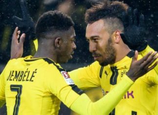 ปืนหวังปาดหน้าหงส์แดง ใช้ โอบา กล่ม เดมเบเล เข้ารัง