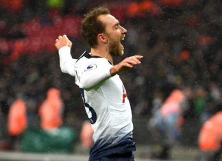 ไก่เดือยทอง หืดจับ อิริคเซ่นยิงทดเจ็บเชือดเบิร์นลี่ย์