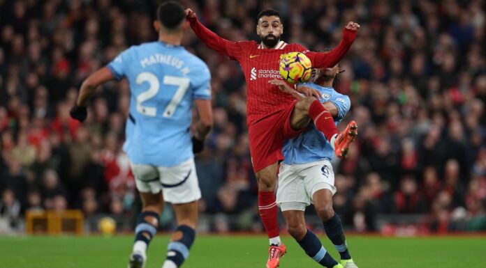 ผลบอล ลิเวอร์พูล สุดยอด เปิดบ้านอัด แมนฯ ซิตี้ นำโด่งจ่าฝูงพรีเมียร์ลีก