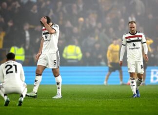 ผลบอล แมนยู บุกพ่าย วูล์ฟแฮมป์ตัน ปราชัย 2 นัดติด ศึกพรีเมียร์ลีก