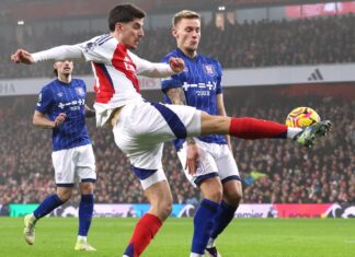 โป้งเดียวปิดบัญชี “อาร์เซนอล” เปิดรังเชือด “อิปสวิชฯ” 1-0 ขึ้นรองจ่าฝูง “พรีเมียร์ลีก”