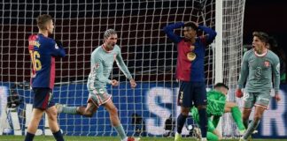 ผลบอล แอตฯ มาดริด ทำได้ บุกดับ บาร์เซโลนา ขึ้นจ่าฝูงลาลีกา สเปน