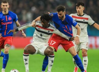 ผลบอล แมนยู บุกเชือด สเตอัว บูคาเรสต์ เข้ารอบ 16 ทีม ยูโรปาลีก