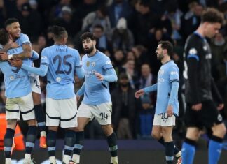 ผลบอล แมนซิตี้ ทำได้ แซงชนะ คลับ บรูช ลิ่วเพลย์ออฟ ยูฟ่า แชมเปียนส์ลีก