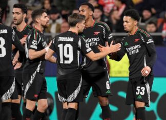 ผลบอล อาร์เซนอล บุกเชือด จิโรนา เข้ารอบ 16 ทีม ยูฟ่า แชมเปียนส์ลีก แบบอัตโนมัติ