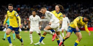 ผลบอล เรอัล มาดริด แซงขยี้ ลาส พัลมาส ทะยานขึ้นจ่าฝูง ลา ลีกา สเปน