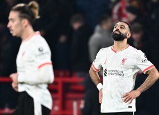 ของแสลง สถิติเผย “น็อตติงแฮมฯ” เป็นทีมเดียวใน “พรีเมียร์ลีก” ที่ “ซาลาห์” ยิง-แอสซิสต์ ไม่ได้