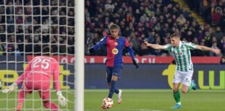 ผลบอล บาร์เซโลนา ไล่ยำ เรอัล เบติส เข้ารอบ 8 ทีม โกปา เดล เรย์