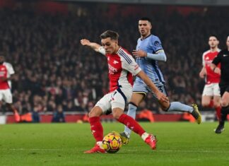 ผลบอล อาร์เซนอล ทำได้ แซงดับ สเปอร์ส ขึ้นรองจ่าฝูงพรีเมียร์ลีก อังกฤษ