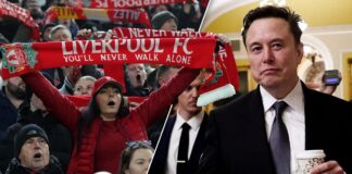 แฟนลิเวอร์พูล ค้านหัวชนฝา “อีลอน มัสก์” สนซื้อทีม กลัวโดนเปลี่ยนชื่อเป็น XFC