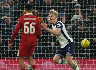 “เบิร์กวัลล์” สาดวาทะเด็ด หลังยิงให้ “สเปอร์ส” ชนะลิเวอร์พูล คาราบาว คัพ รอบรองฯ นัดแรก