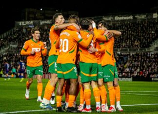 ผลบอล บาเลนเซีย บุกเชือด เอลเดนเซ ทะยานเข้ารอบ 16 ทีม โกปา เดล เรย์