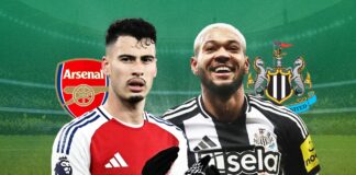 วิเคราะห์บอล คาราบาวคัพ รอบรอง นัดแรก อาร์เซนอล vs นิวคาสเซิล คาด 11 ตัวจริง ฟันธงผลแข่ง