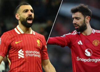 มาแล้ว รายชื่อ 11 ตัวจริง “ลิเวอร์พูล” ปะทะ “แมนยูฯ” ศึกพรีเมียร์ลีก คู่แดงเดือด