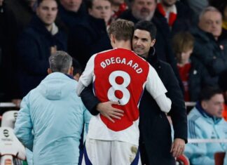 ไม่รอช้า “อาร์เตตา” พูดถึงลิเวอร์พูล หลังอาร์เซนอล ขยี้แมนฯ ซิตี้ ชม 2 แข้งเป็นพิเศษ