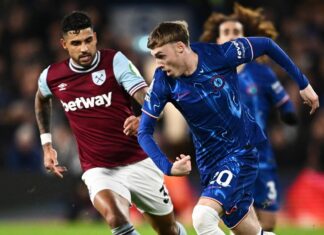 ผงาดท็อปโฟร์ “เชลซี” แรงครึ่งหลัง พลิกชนะ “เวสต์แฮม” แซง 2 ทีมขึ้นที่ 4 พรีเมียร์ลีก